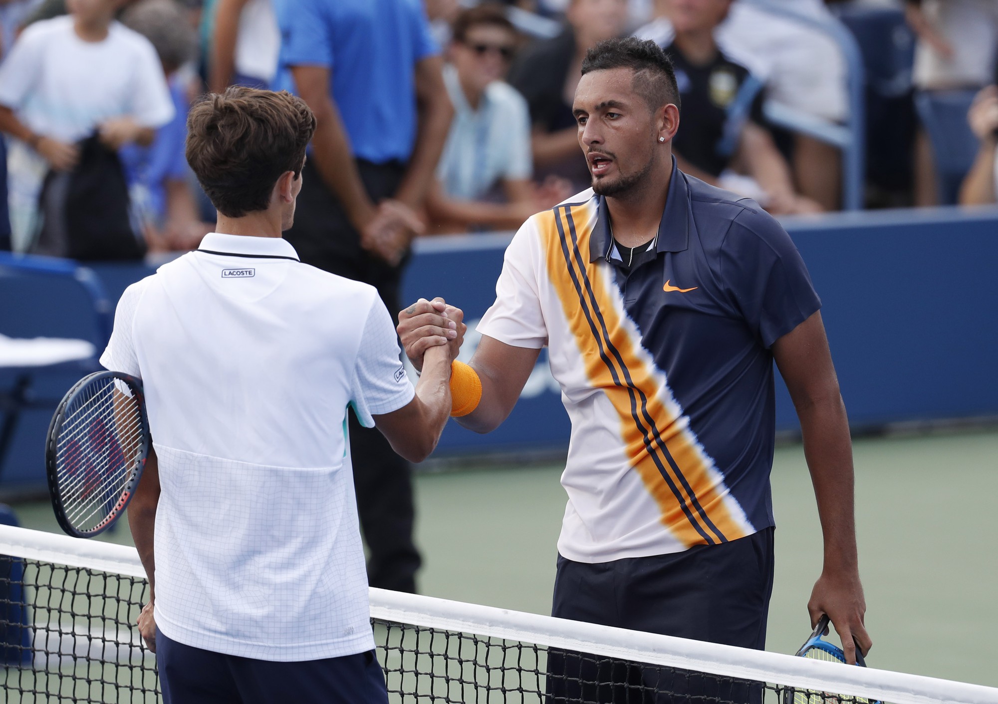 US Open 2018: Tranh c&atilde;i b&ugrave;ng nổ xung quanh chiến thắng của Kyrgios - Ảnh 1.