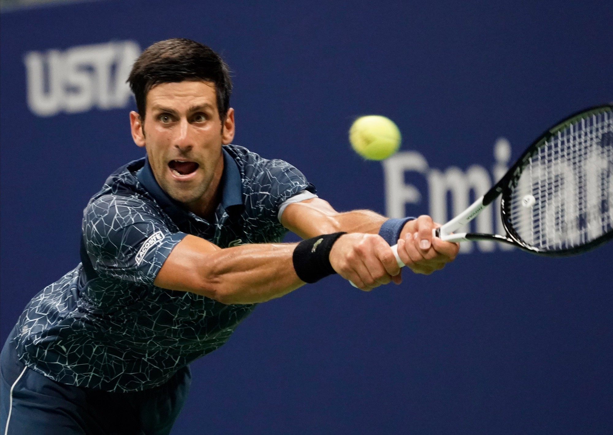 Clip: Djokovic, Federer tiếp bước Nadal v&agrave;o v&ograve;ng 3 US Open 2018 - Ảnh 7.