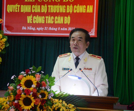 Thiếu tướng Vũ Xuân Viên làm giám đốc Công an Đà Nẵng thay ông Lê Văn Tam