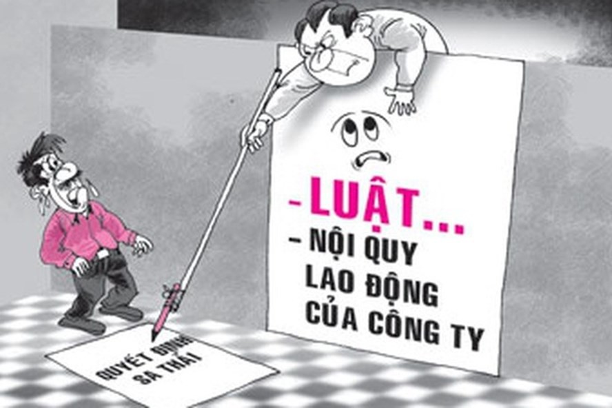 Người lao động vi phạm ph&aacute;p luật - Ảnh 1.