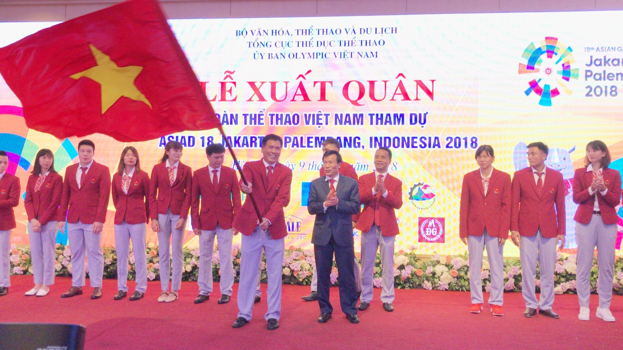 Đo&agrave;n thể thao Việt Nam xuất qu&acirc;n dự ASIAD - Ảnh 1.