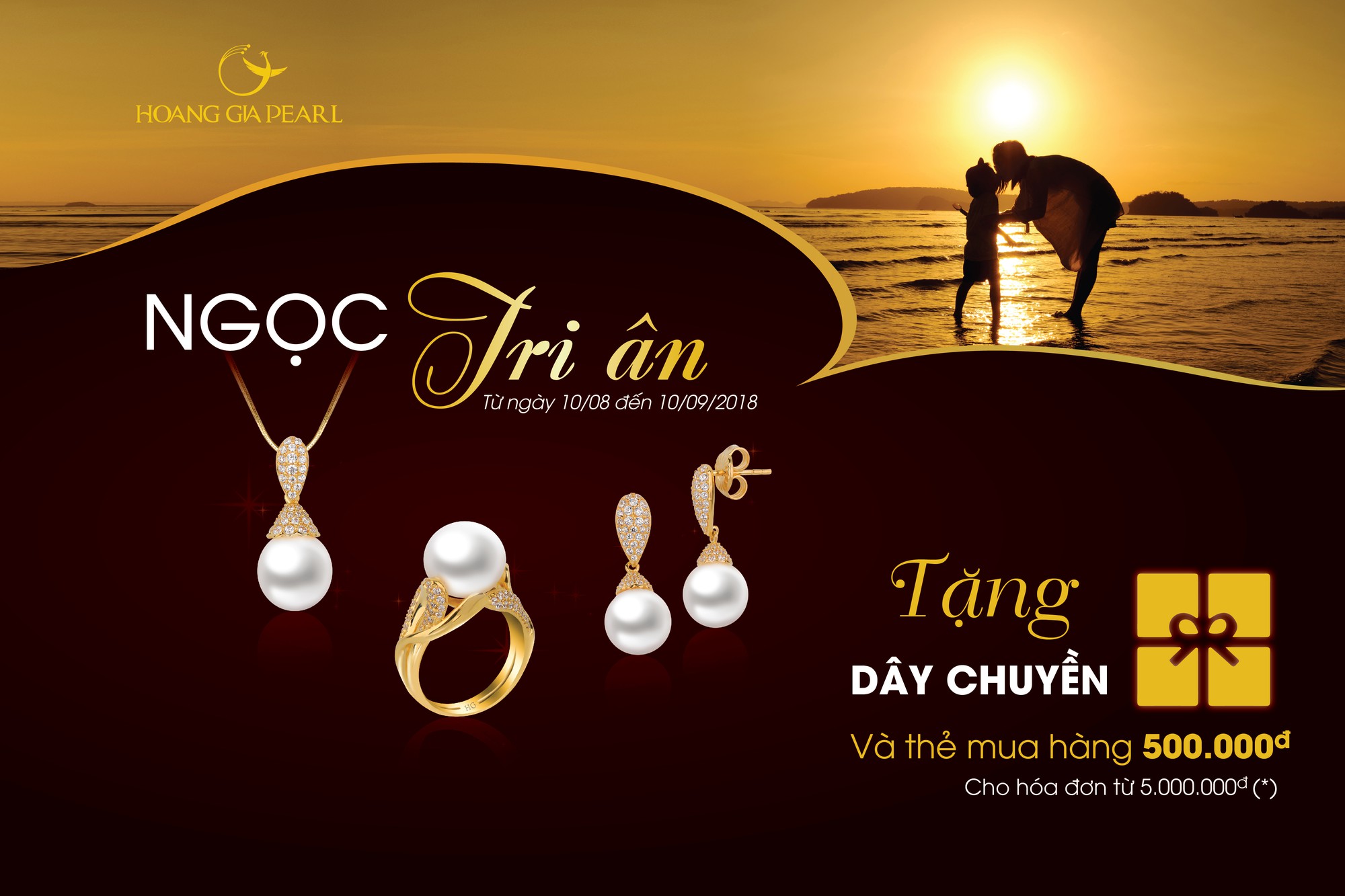 Dành tặng mẹ ngọc tri ân từ Hoàng gia Pearl