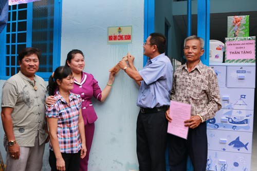 Người lao động nhẹ gánh lo toan