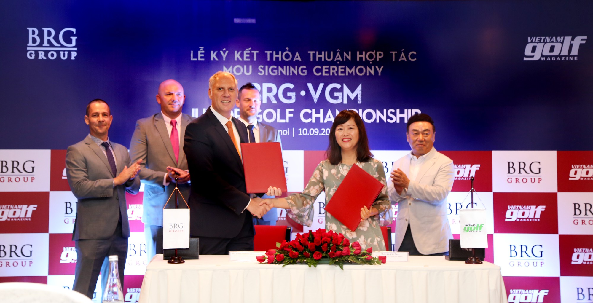 Tập đoàn BRG đồng hành dài hạn cùng giải golf trẻ