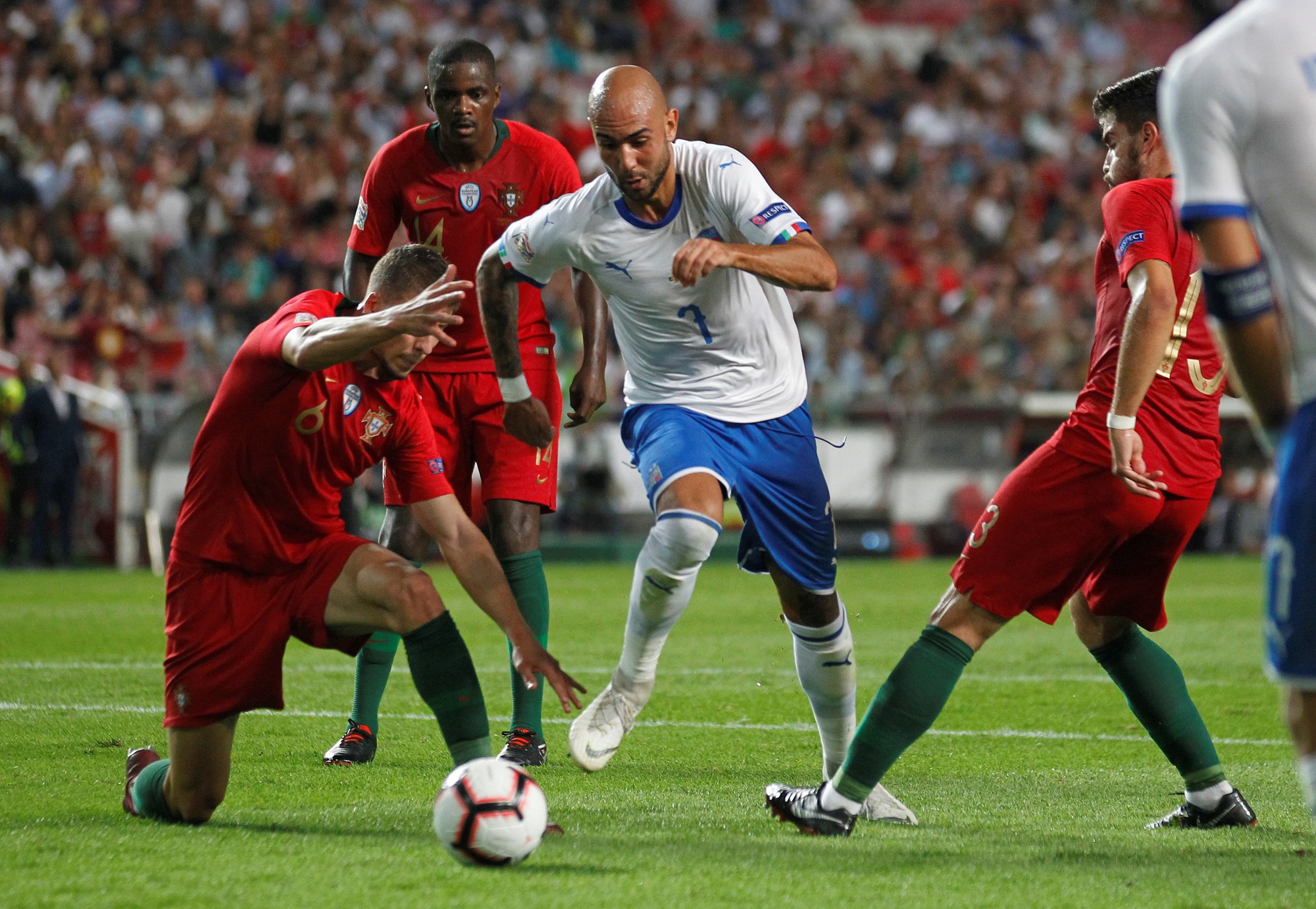 Nations League: Bồ Đào Nha hạ Ý sau một phần tư thế kỷ