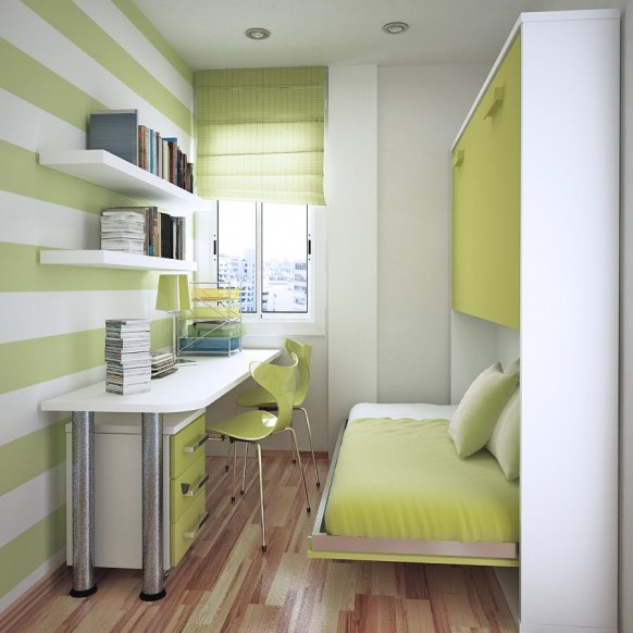 Thiết kế hiện đại, th&ocirc;ng minh cho ph&ograve;ng ngủ nhỏ dưới 10m2 - Ảnh 4.