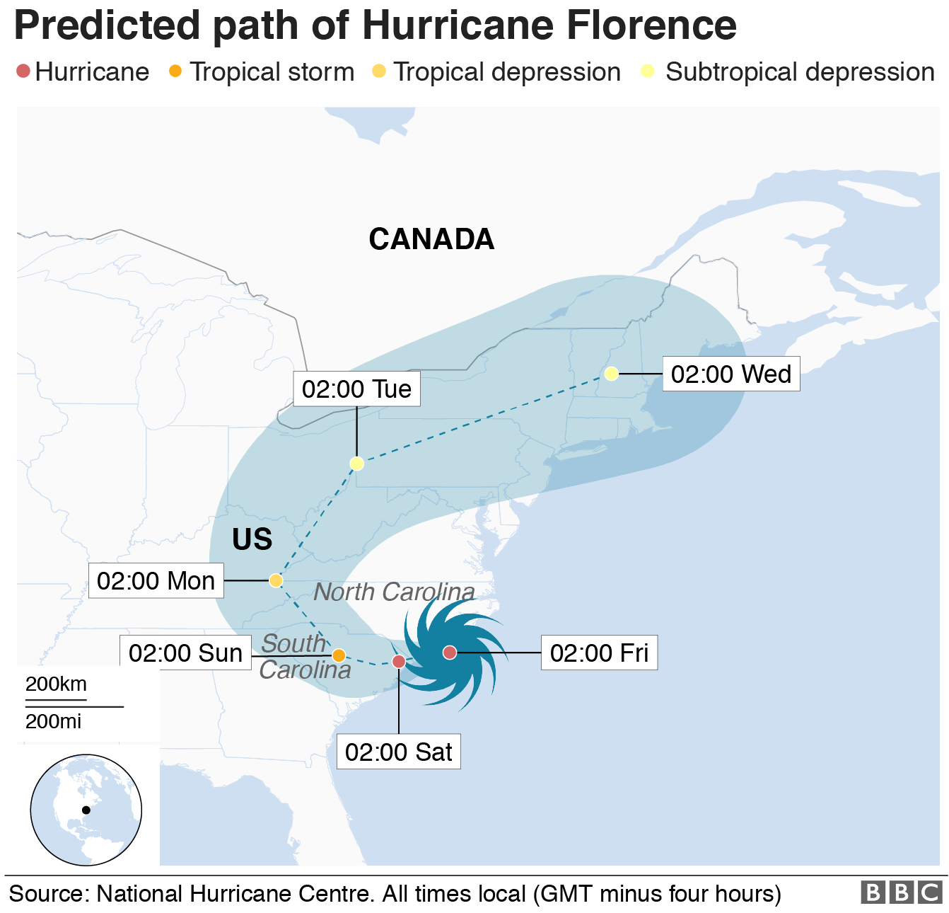 Mỹ vừa hứng b&atilde;o qu&aacute;i vật Florence vừa lo rắn độc - Ảnh 1.
