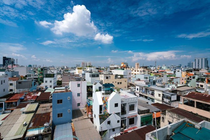 3 ng&ocirc;i nh&agrave; xếp chồng độc đ&aacute;o ở Việt Nam - Ảnh 10.