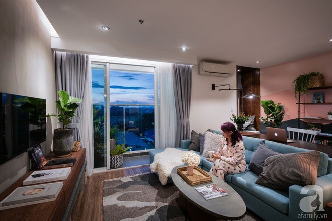 Thiết kế phòng khách thông minh cho căn hộ 60 m2 - Ảnh 1.