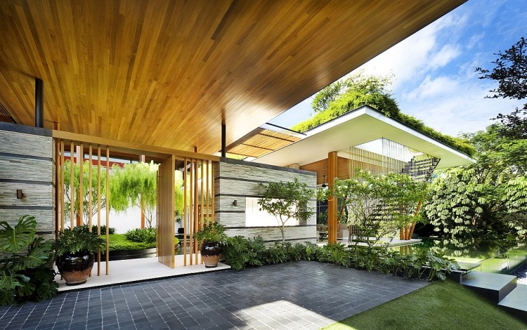 Thăm biệt thự Singapore đẹp như tiên cảnh - Ảnh 3.