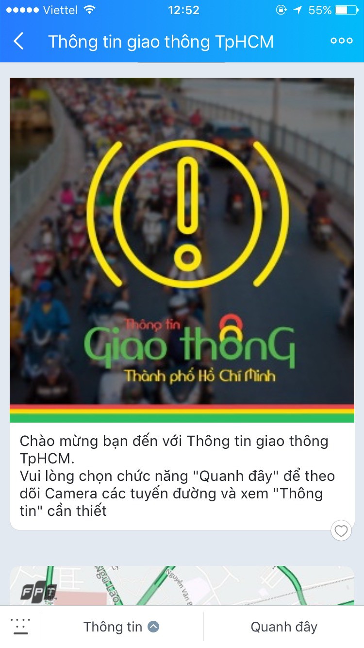 Sở Giao thông vận tải TP HCM bắt đầu xài... Zalo!