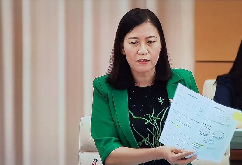 Cầm SGK lớp 1 ra Ủy ban Thường vụ QH, đề nghị Bộ GD-ĐT làm rõ có độc quyền hay không?