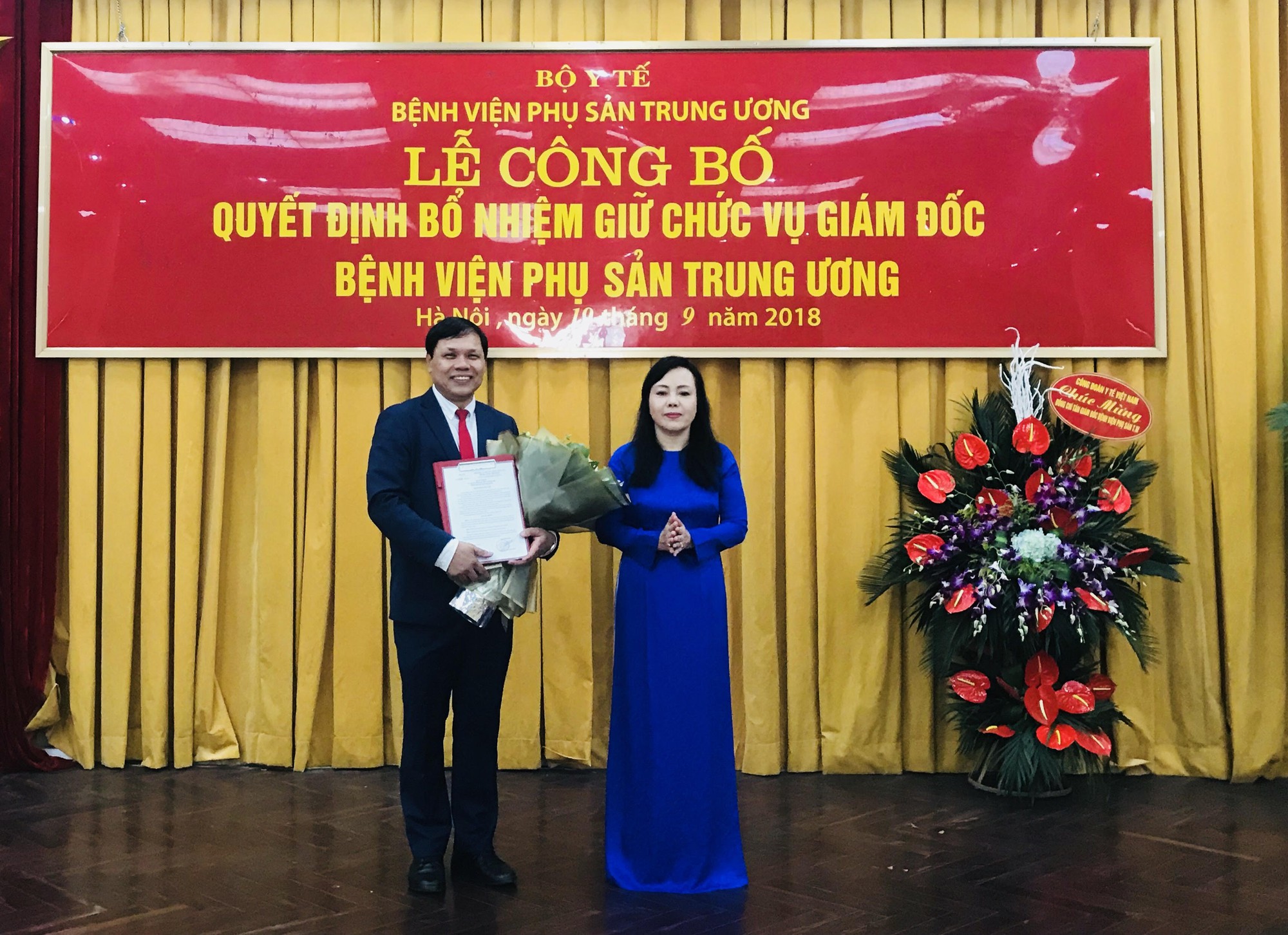 Bệnh viện Phụ sản Trung ương c&oacute; gi&aacute;m đốc mới - Ảnh 1.