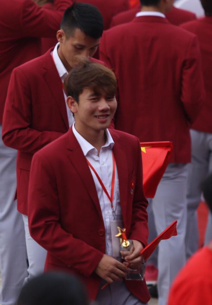 Những h&igrave;nh ảnh si&ecirc;u cute của tuyển thủ Olympic Việt Nam - Ảnh 3.