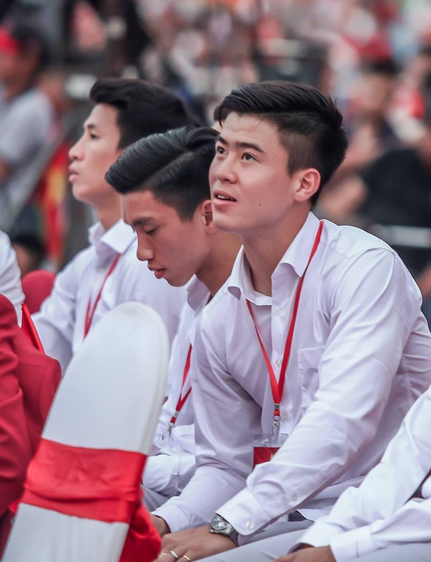 Những h&igrave;nh ảnh si&ecirc;u cute của tuyển thủ Olympic Việt Nam - Ảnh 7.