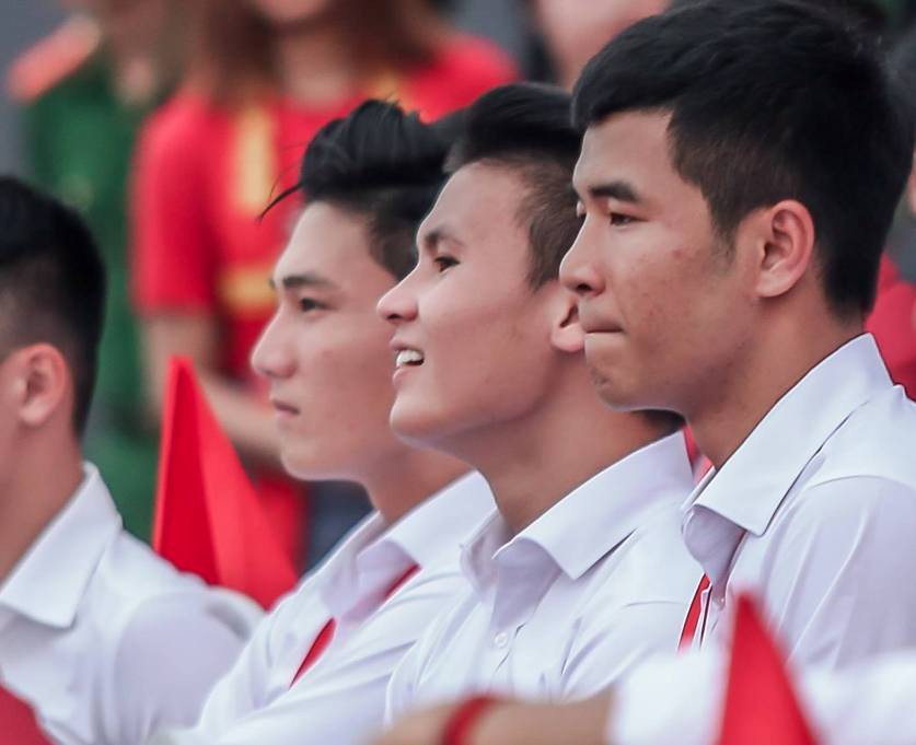 Những h&igrave;nh ảnh si&ecirc;u cute của tuyển thủ Olympic Việt Nam - Ảnh 6.