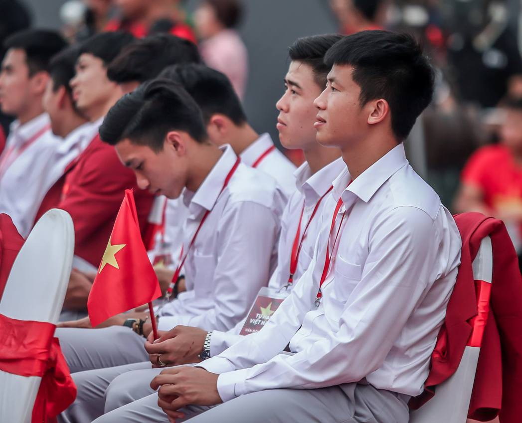 Những h&igrave;nh ảnh si&ecirc;u cute của tuyển thủ Olympic Việt Nam - Ảnh 5.