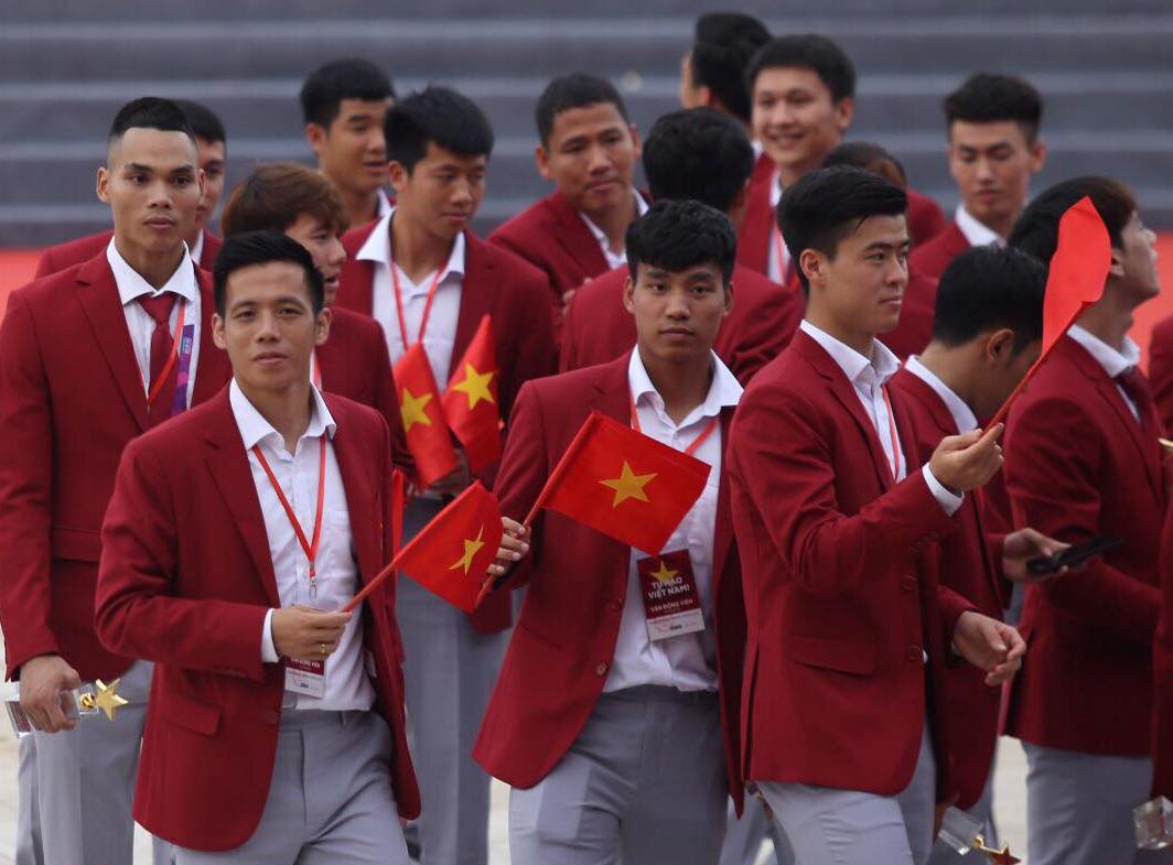 Những h&igrave;nh ảnh si&ecirc;u cute của tuyển thủ Olympic Việt Nam - Ảnh 1.