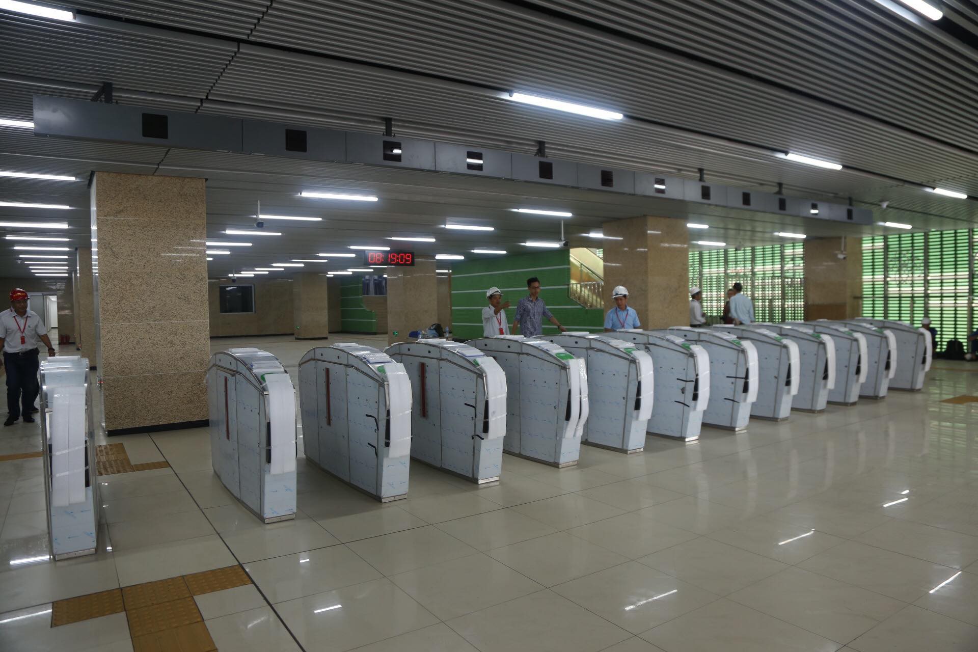 Cận cảnh lăn bánh chạy thử 5 đoàn tàu đường sắt trên cao Cát Linh-Hà Đông - Ảnh 5.
