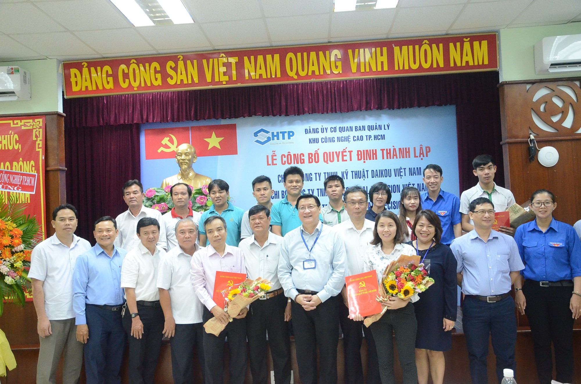 Thành lập  chi bộ Đảng tại 2 doanh nghiệp vốn nước ngoài