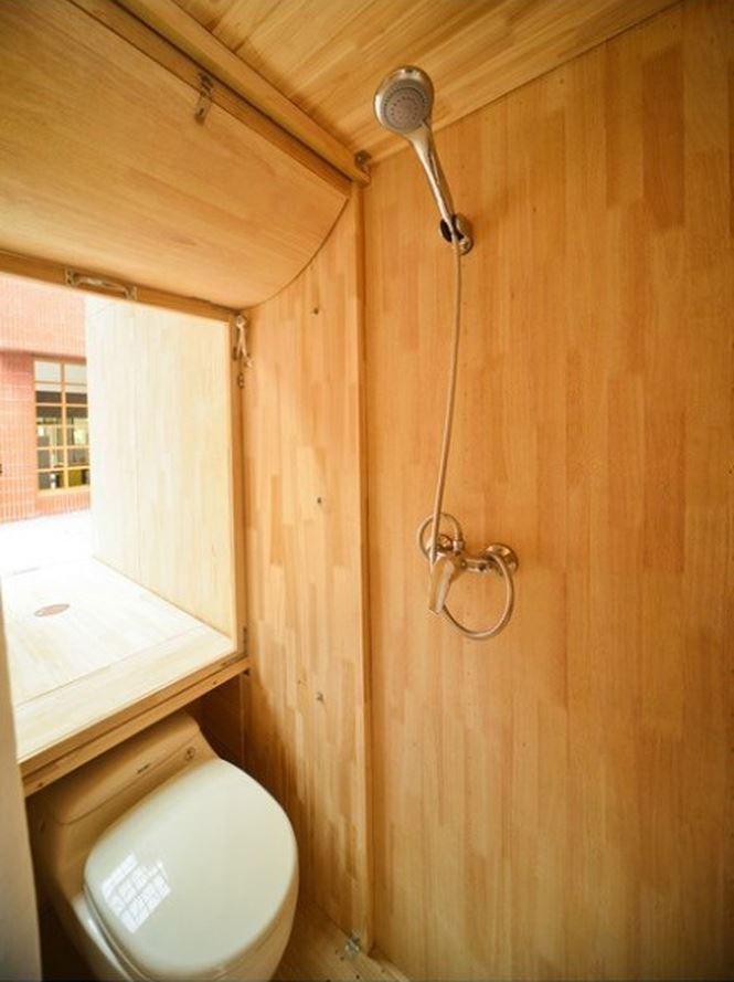 Độc đáo căn nhà gỗ 7m2 có thể chuyển đi khắp nơi - Ảnh 3.
