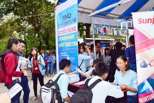 Tuyển dụng trực tiếp tại ngày hội việc làm Trường ĐH Nông lâm TP HCM