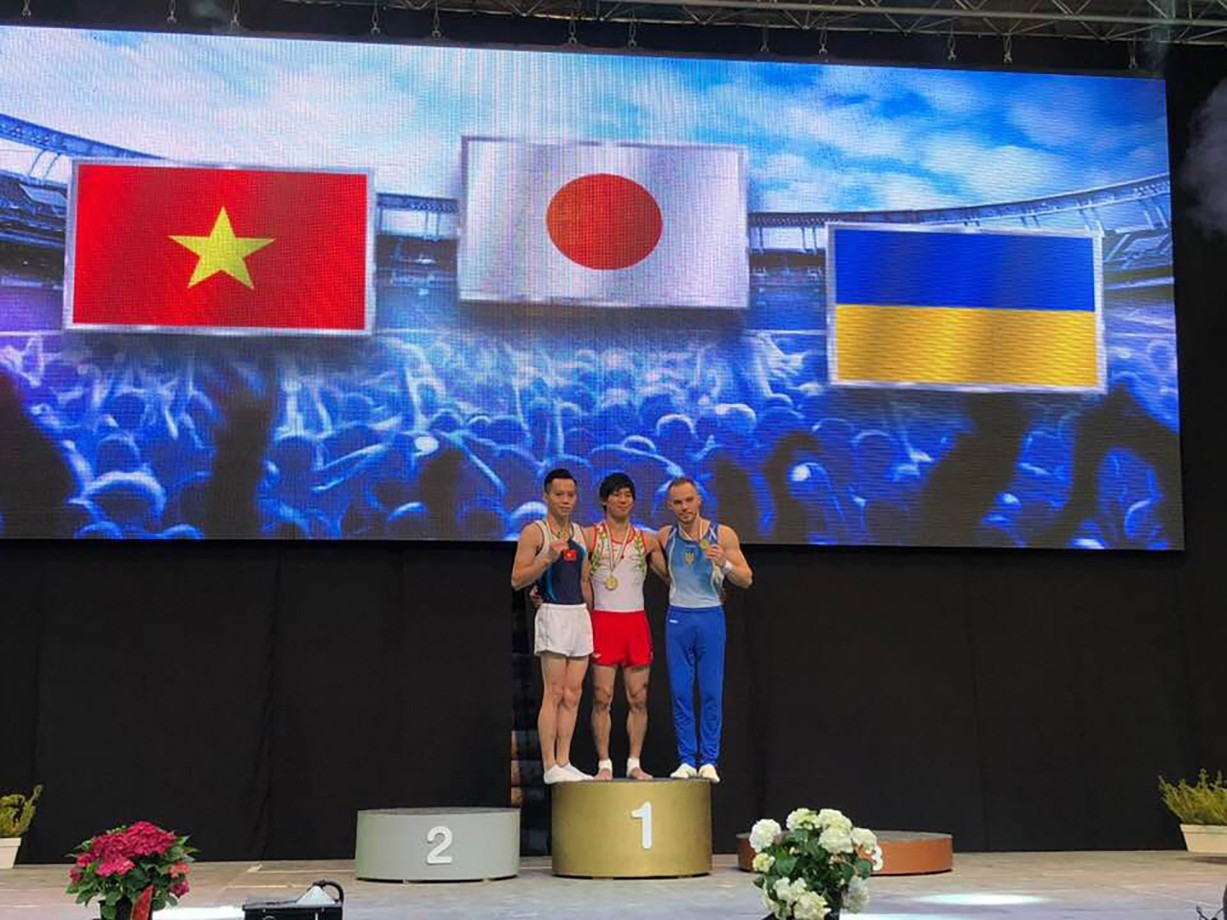 Thanh Tùng giành HCB Cúp TDDC thế giới Hungary