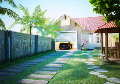 M&atilde;n nh&atilde;n 10 mẫu nh&agrave; cấp 4 với s&acirc;n vườn xanh m&aacute;t - Ảnh 8.