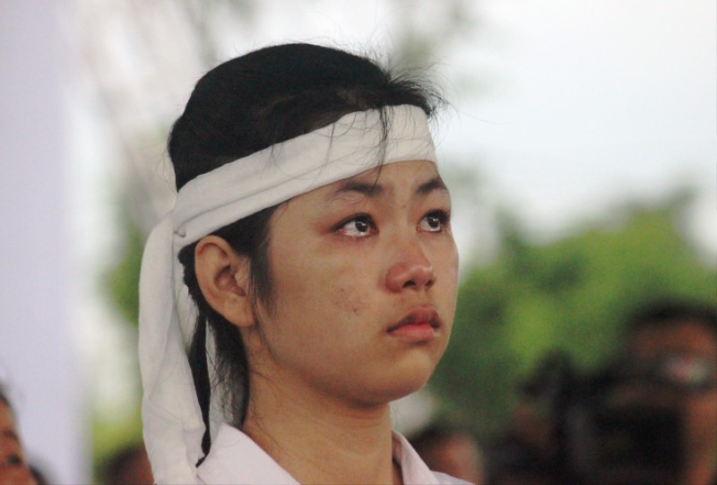 Người dân quê nhà rơi lệ xem Lễ truy điệu Chủ tịch nước Trần Đại Quang