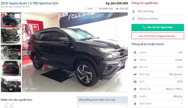 Xe gi&aacute; rẻ tại Th&aacute;i, Indonesia về Việt Nam đắt hơn 200 triệu đồng/chiếc - Ảnh 4.