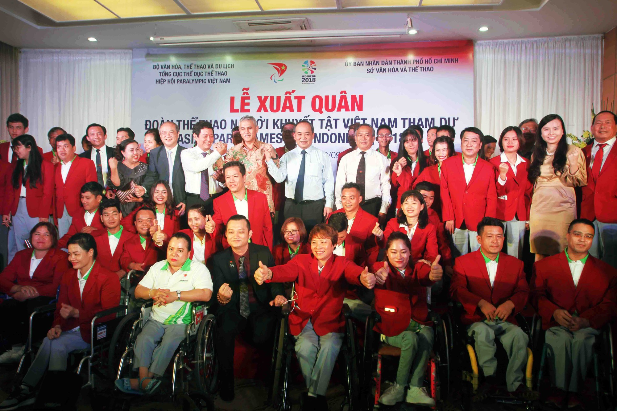 Việt Nam xuất quân dự Asian Paragames 2018