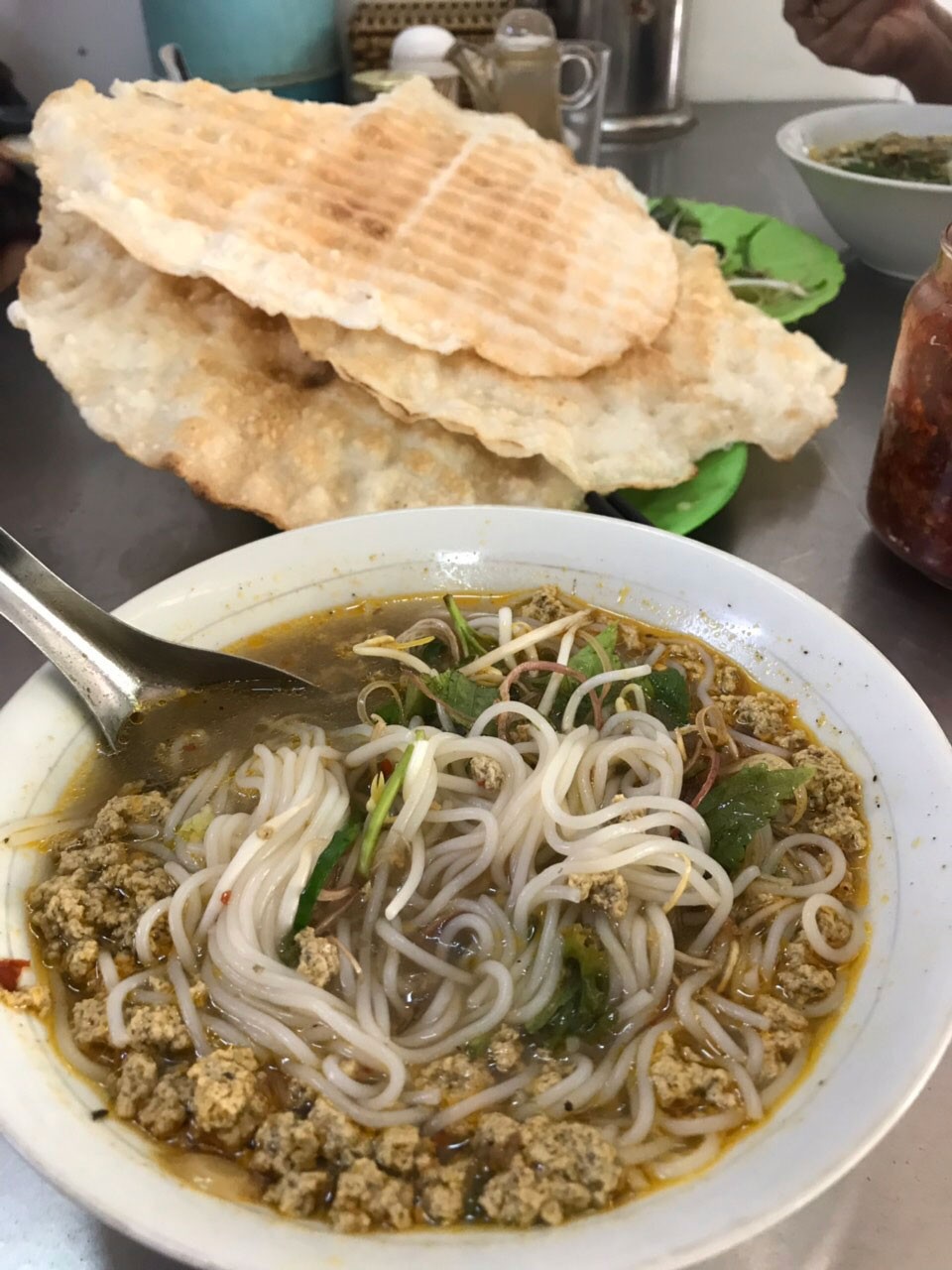 Bún rạm Bà O - Ảnh 1.