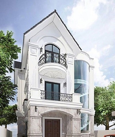 Lạ mắt với biệt thự b&aacute;n cổ điển - Ảnh 4.