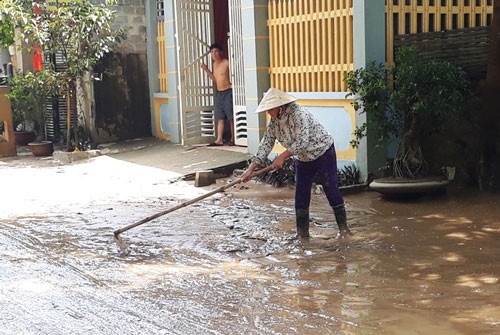 Hoang tàn sau mưa lũ
