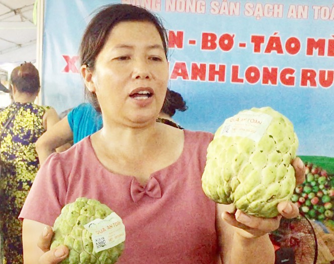 Kiếm bộn tiền từ quả na 'khủng'