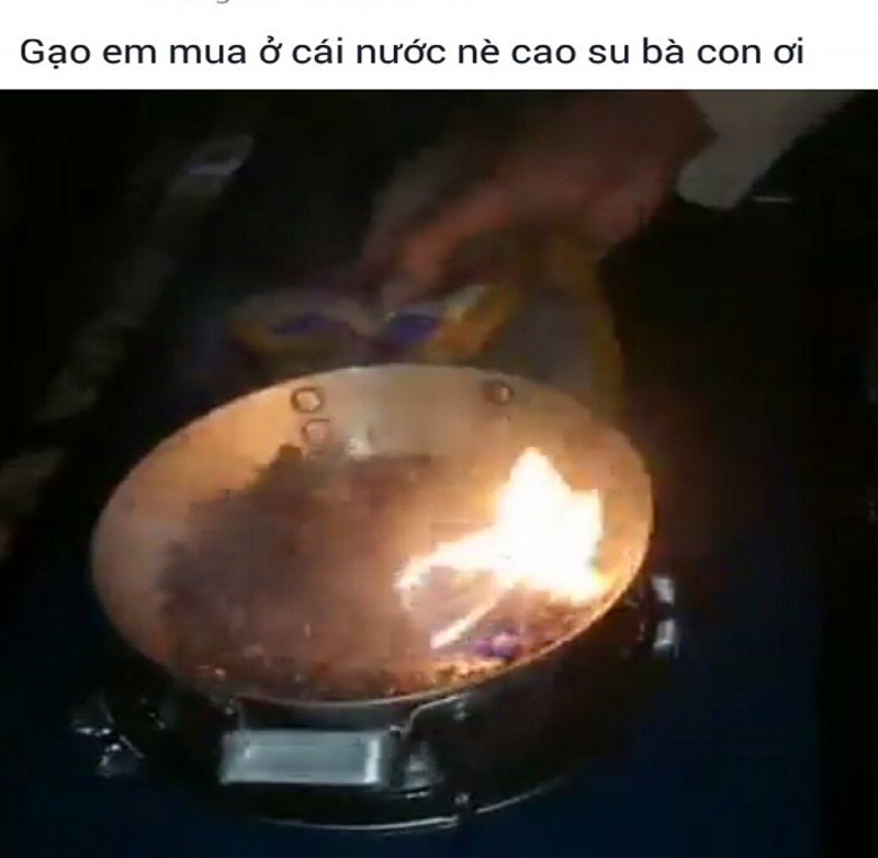 Cô gái ở Cà Mau bị xử phạt vì tung tin gạo giả