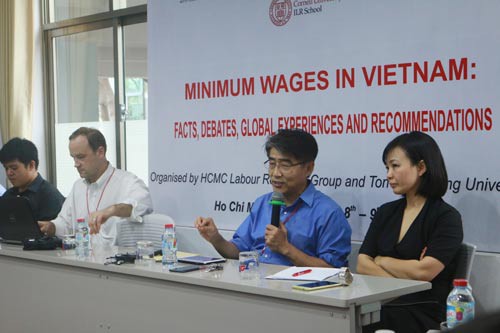 Bàn về thực tiễn thực hiện lương tối thiểu