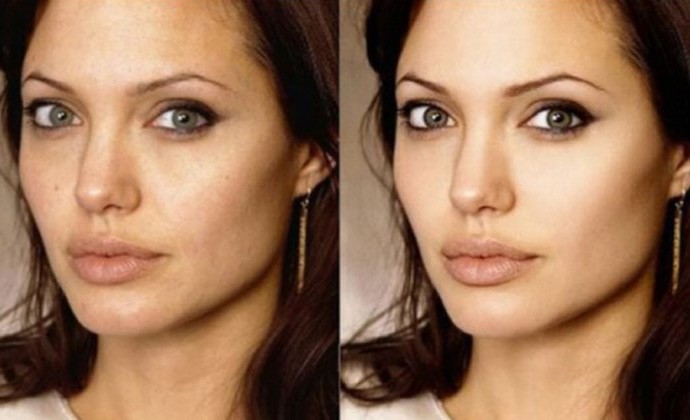 Trước và sau photoshop của dàn mỹ nhân Hollywood