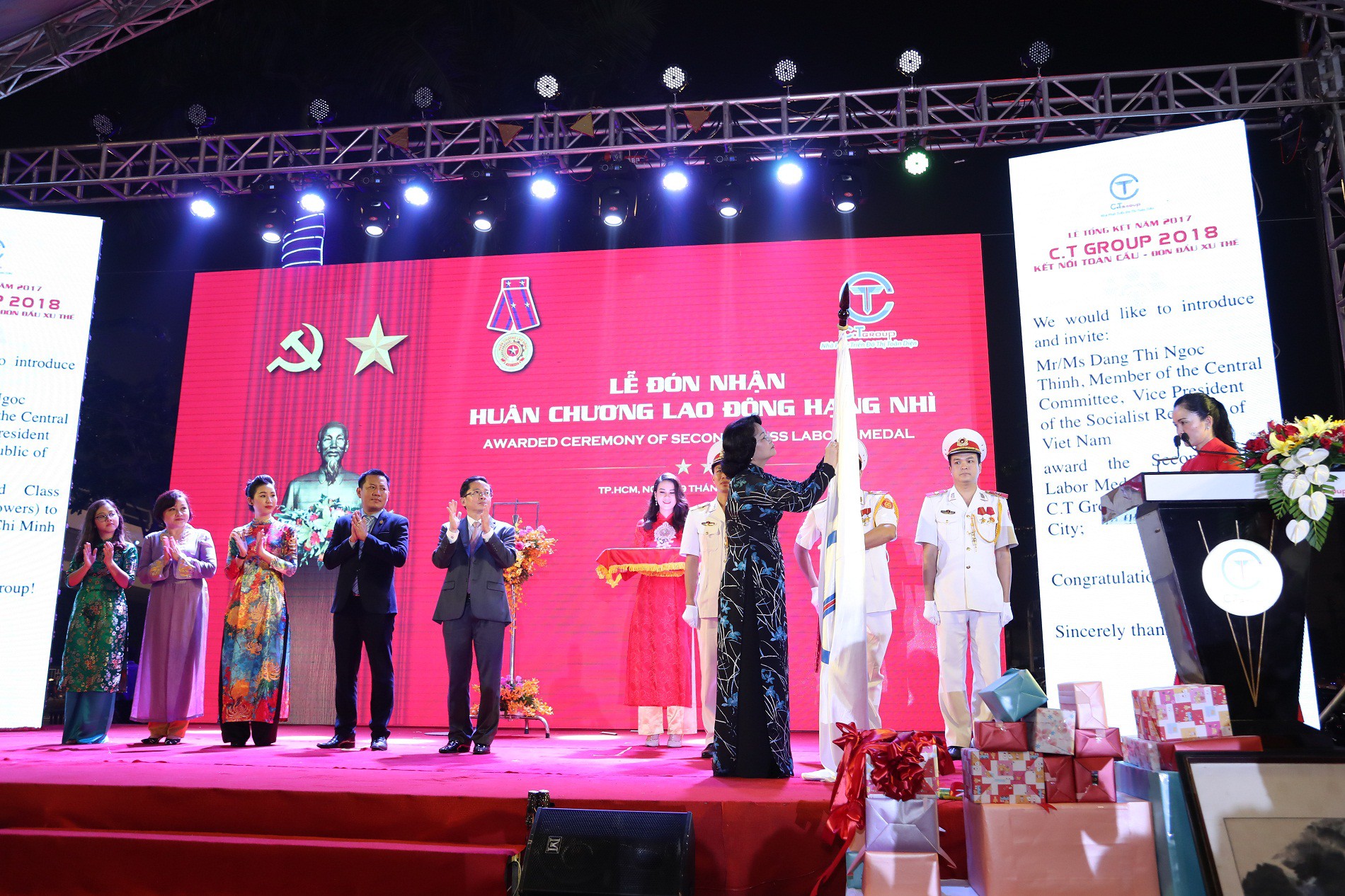 C.T Group đón nhận Huân chương Lao động hạng Nhì - Ảnh 1.