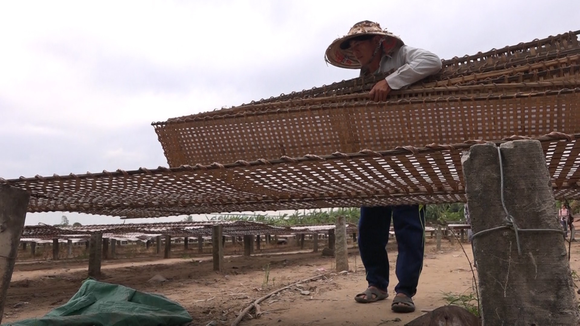 Bí quyết của làng nghề bánh tráng trăm năm phục vụ Tết - Ảnh 7.