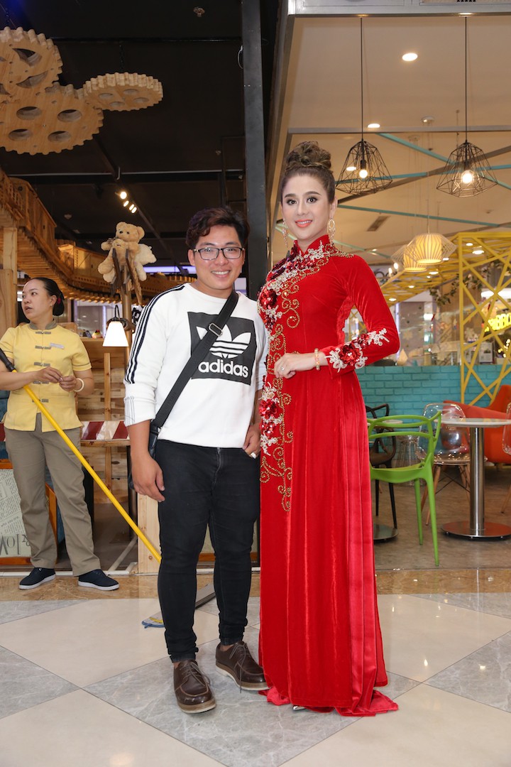 Sao Việt tụ hội ch&uacute;c mừng cha con Qu&yacute; B&igrave;nh - Ảnh 10.