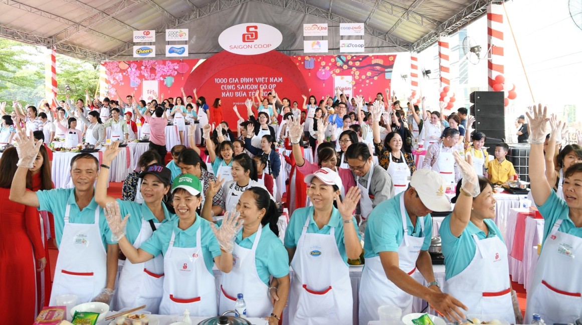 1.000 gia đình cùng Saigon Co.op nấu bữa Tết ngon - Ảnh 3.