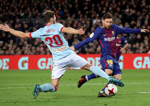 Thắng "5 sao" Celta Vigo, Barcelona vào tứ kết Cúp Nhà vua