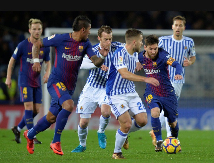 Xóa ký ức buồn ở Anoeta, Barcelona đè bẹp Sociedad