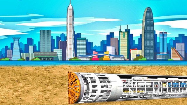 Trung Quốc xây dựng đường hầm cao tốc dài hơn 10km xuyên qua hồ nước