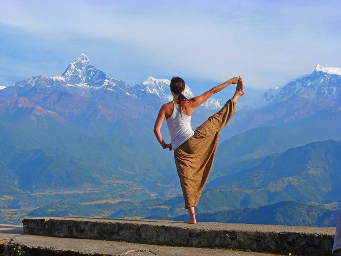 Đến Sarangkot ngắm b&igrave;nh minh tr&ecirc;n d&atilde;y Himalaya - Ảnh 3.