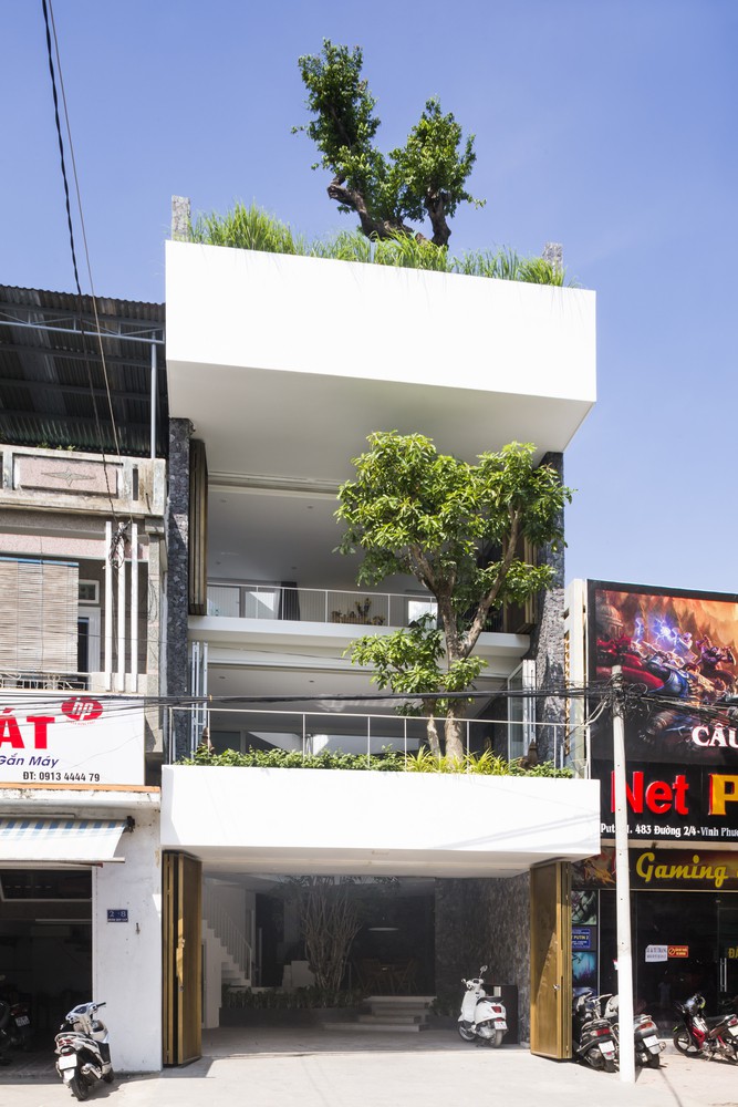 Ng&ocirc;i nh&agrave; đẹp ở Nha Trang l&ecirc;n trang nhất b&aacute;o T&acirc;y - Ảnh 2.