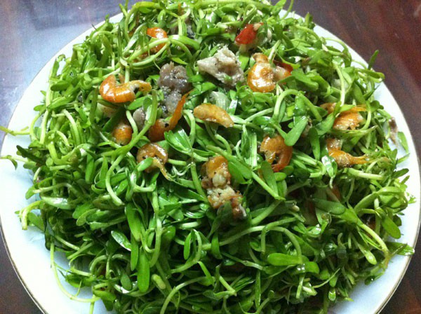 Còn thương hoài rau đắng quê nhà