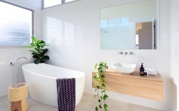 &Yacute; tưởng s&aacute;ng tạo gi&uacute;p ph&ograve;ng tắm đẹp hiện đại v&agrave; tinh tế - Ảnh 9.