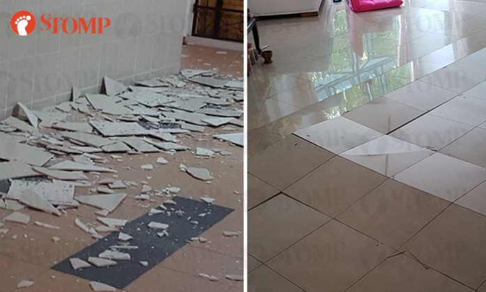 Singapore: Gạch lát sàn chung cư chính phủ đồng loạt nứt vỡ